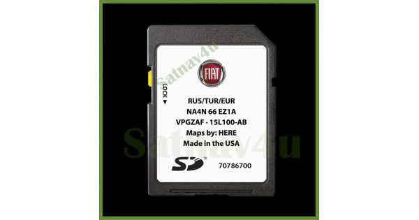 CARTE DE NAVIGATION DE LA CARTE SD FIAT 124 SPIDER SAT NAV EUROPE... CARTE DE NAVIGATION DE LA CARTE SD FIAT 124 SPIDER SAT NAV EUROPE...