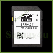 Fiat FULLBACK SD Card Navigation Map Sat Nav Europe & UK 8750A641 2018 - 2019