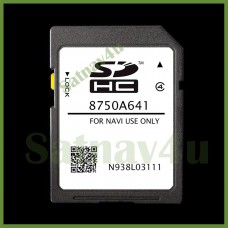 FIAT Fullback WF-12 Navigation SD Card Map Update Europe & UK 2023 - 8750A641