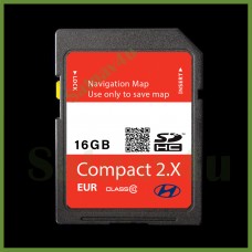 Hyundai STD2 GEN2 2.X Navigation SD Card Latest Map Update UK and Europe 2023