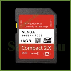 Kia GEN2 STD2 2.x Navigation SD Card Latest Map Update UK and Europe 2023