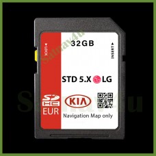Kia GEN5 STD 5.x Navigation SD Card Latest Map Update UK and Europe 2023