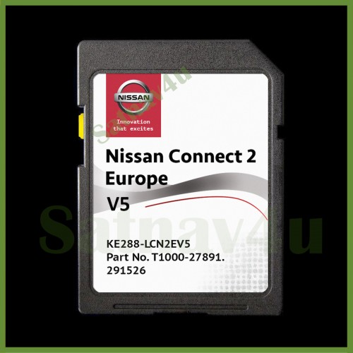 Nissan Sd Card Update Nissan Connect 2 V5 Navigation Sd Card Latest Map Europe & Uk 2020 - 2021