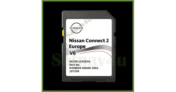Nissan Connect 2 Sd Card Nissan Connect 2 V6 Navigation Sd Card Latest Map Europe & Uk 2021 - 2022