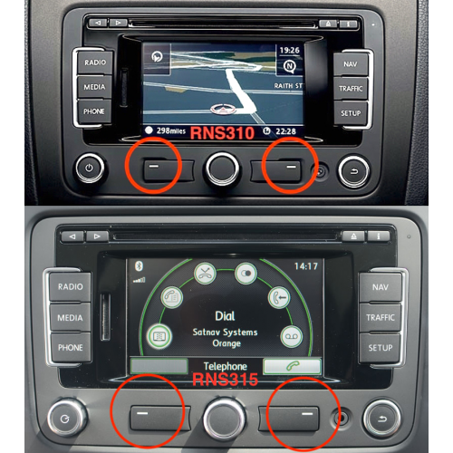 Skoda Amundsen RNS310 Navigation SD Card Map Europe and UK 2020