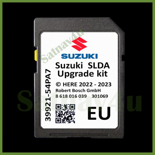Vitara Suzuki SLDA Navigation SD Card Map Europe Version 2020-2021 