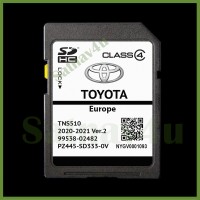 Toyota Map Update 2020 Toyota Tns510 Navigation Sd Card Ver.1 Map Europe And Uk 2020 - 2021 Toyota Map Update 2020 Toyota Tns510 Navigation Sd Card Ver.1 Map Europe And Uk 2020 - 2021