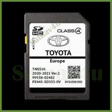 Toyota TNS510 Navigation SD Card Ver.2 Map EUROPE and UK 2021